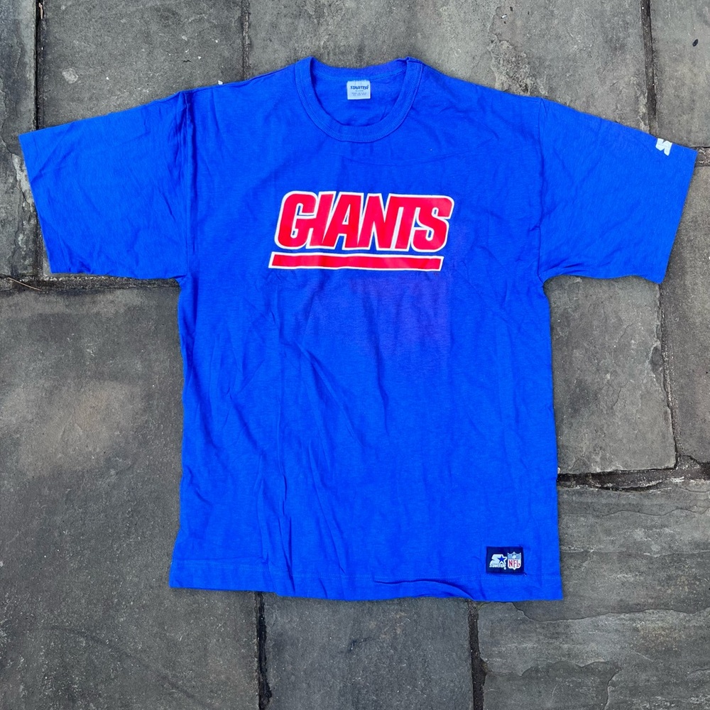giants starter vintage 1980s tshirt